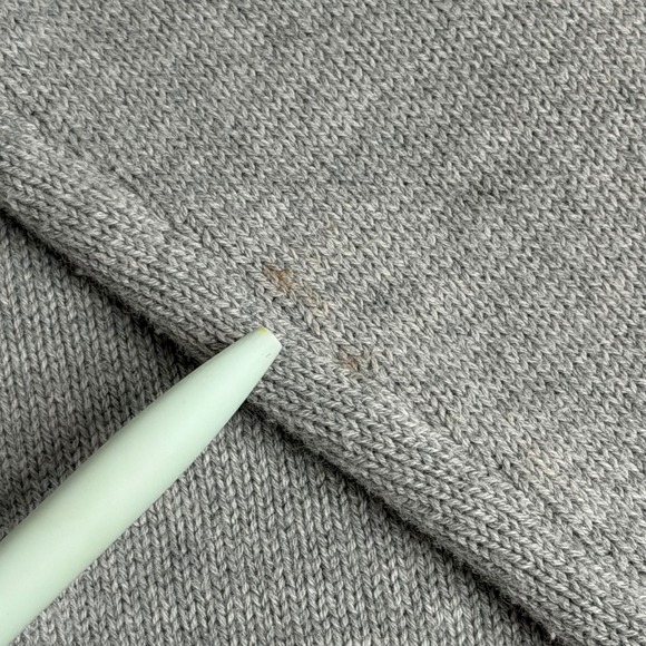 Banana Republic Fair Isle Nordic Knit Sweater Gray Womens Size Medium M Aztec - Picture 10 of 10